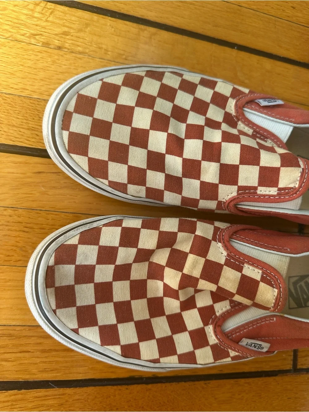 Vans Checkerboard Slip-On Sneakers size 9